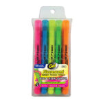 Gel Fluorescent Highlighter 5 Color