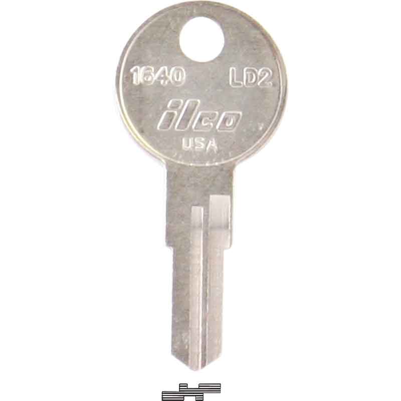 235512.jpg LD2 LARSN STORM DOOR KEY - Image 1
