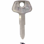 ILCO Toyota Nickel Plated Automotive Key