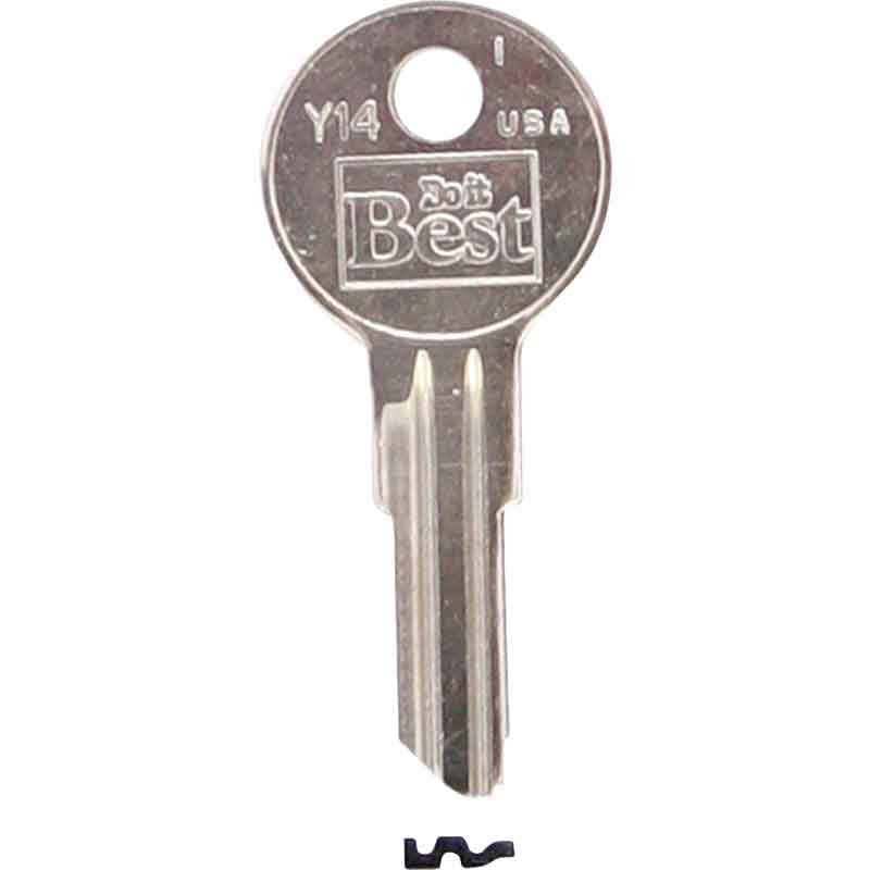 237354.jpg Y14 DIB YALE DOOR KEY - Image 1