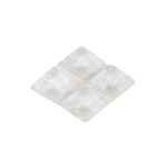 Do it Self-Adhesive Furniture Bumper Pad 3/4 Inch Square Opaque