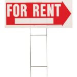 SIGN FOR RENT