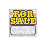 Hyko Plastic For Sale Decorative Sign 12 x 12 Inch