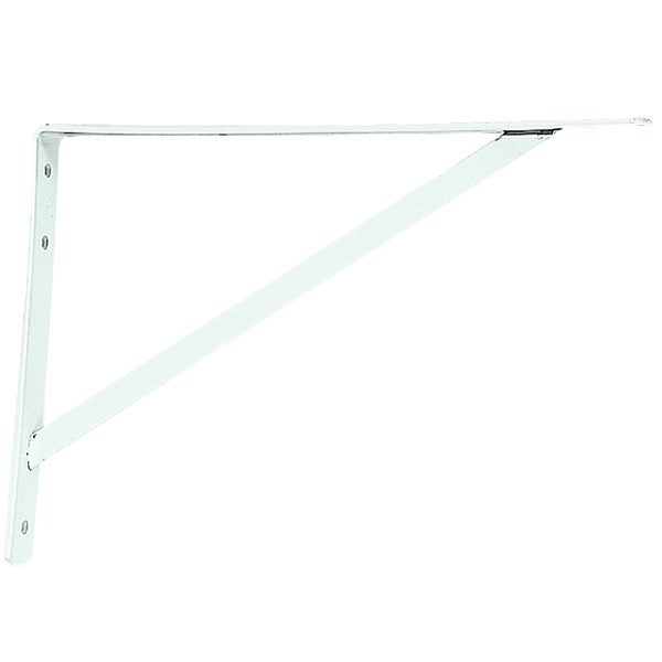 242780.jpg John Sterling 208 Series 16 In. D. x 10 In. H. White Steel Ultimate L-Bracket - Image 1