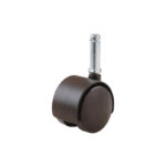 Do it Twin Wheel Stem Caster 2 Inch Brown