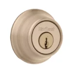 Kwikset 665 Deadbolt Keyed Both Sides Antique Brass
