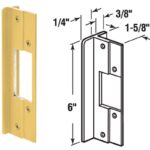 6IN BRS LATCH GUARD