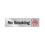 Hy-Ko No Smoking Sign 2" x 8"
