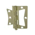 National Hardware Brass Surface Mounted Door Hinge 3 Inch 2 Pack