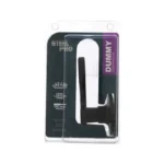 Steel Pro Matte Black Left Hand Dummy Door Lever