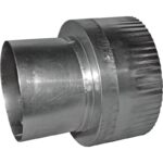 Dundas Jafine 3 In. Dia To 4 In. Dia Aluminum Vent Increaser