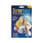 Charcoal Adhesive Coated Screenmend Patches, 5" x 7"