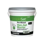 Custom Building Products SimpleSet Gallon Gray Pre-Mixed Thin-Set Mortar