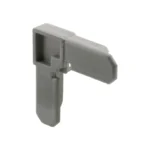 Prime-Line 3/4 In. x 3/8 In. Gray Plastic Screen Frame Corner (4-Count)