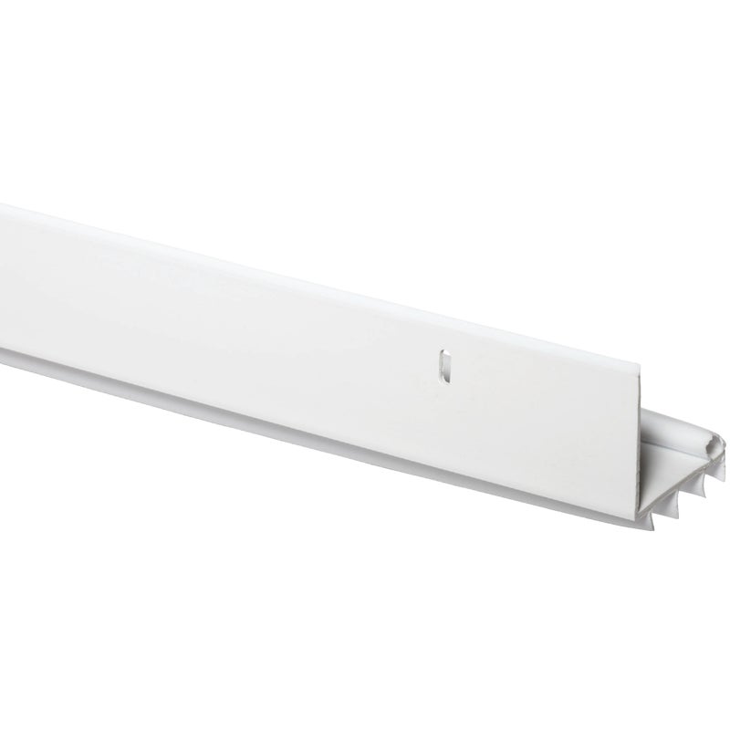 263338.jpg M-D 2.5 In. W. x 1.5 In. H. x 36 In. L. White Vinyl L-Shaped Door Bottom - Image 1
