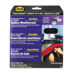 M-D Auto & Marine Rubber Weatherseal 5/16 Inch x 19/32 Inch x 10 Inch