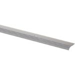 M-D Building Products 3/4 In. x 6 Ft. Satin Silver Aluminum Fluted Tile Edging