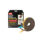 Do it Best Rubber Weatherstrip Tape 5/16"W x 1/4"T x 17' L. Brown