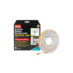 Do it Best Rubber Weatherstrip Tape 5/16″W x 1/4″T x 17′ L. White