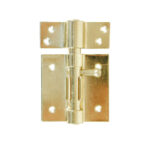 Brown USA Brass Plated Tower Bolt (4'')