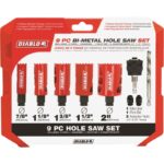 9PC DIABLO HOLESAW SET
