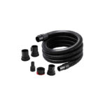 Channellock Plastic Wet/Dry Vacuum Hose Black, (1-7/8" x 7')
