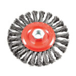 Forney Twisted/Knotted Angle Grinder Wire Wheel 6"