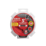 Diablo 5 Inch 120-Grit Universal Hole Pattern Vented Sanding Disc 50 Pk