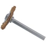 2PK BRS WHL WIRE BRUSH