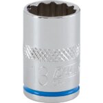 Channellock 3/8 In. Drive 13 mm 12-Point Shallow Metric Socket