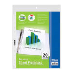 Sheet Protectors Economy Weight Top Loading (20/Pack)