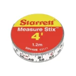 Starrett Steel Self Adhesive Measuring Tape Left-to-Right 4 Feet