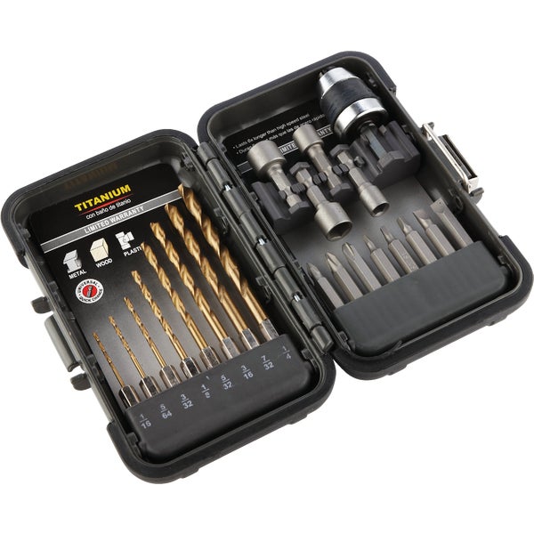 322957.jpg Do it 21-Piece Titanium Drill and Drive Set - Image 1