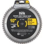 Do it Best Professional 10 In. 60-Tooth Fine Crosscut/Plywood Circular Saw Blade