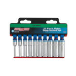 Channellock 1/4 Inch Metric Drive 6-Point Deep Socket 10-Piece Set