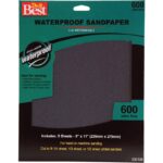 5PK UFINE WET SANDPAPER