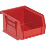 6PK RED SMALL BIN