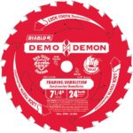 Diablo Demo Demon 7-1/4 In. 24-Tooth Framing/Demolition Circular Saw Blade