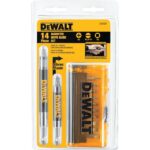 DeWalt 14-Piece Magnetic Drive Guide Screwdriver Bit Set