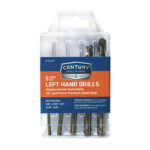 Century Left Hand Drill Bit Set 5 Pieces