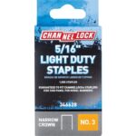 Channellock No. 3 Light Duty Narrow Crown Staple, 5/16 In. (1000-Pack)
