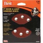 5PK 5IN 120G SAND DISC