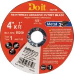 Do it Type 1 4 In. x 1/16 In. x 5/8 In. Metal Cut-Off Wheel