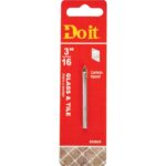 Do it 3/16 In. x 2-1/4 In. Carbide Glass & Tile Drill Bit