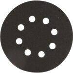 Do it Best 5 In. 120-Grit 8-Hole Pattern Black Zirconium Vented Sanding Disc with Hook & Loop Backing (4-Pack)