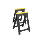 Do it Best 22-1/2x32-1/3 Inch Plastic Folding Sawhorse Set 2Pk