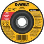 DeWalt HP Type 27 4 In. x 1/4 In. x 5/8 In. Metal Grinding Cut-Off Wheel