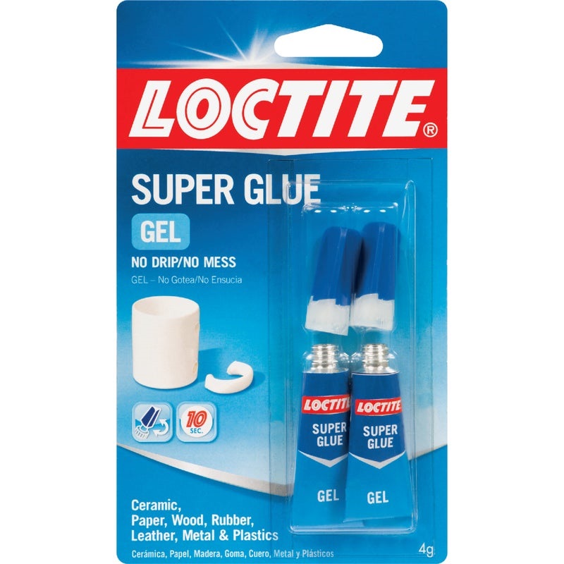 358035.jpg LOCTITE 0.07 Oz. Super Glue Gel (2-Pack) - Image 1