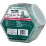 Safety Works Foam NRR 31dB Earplugs in Counter Dispenser (100-Pair)