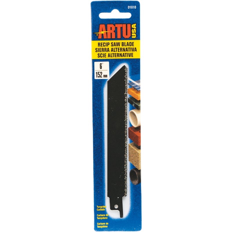 362887.jpg ARTU 6 In. Carbide Grit Reciprocating Saw Blade - Image 1